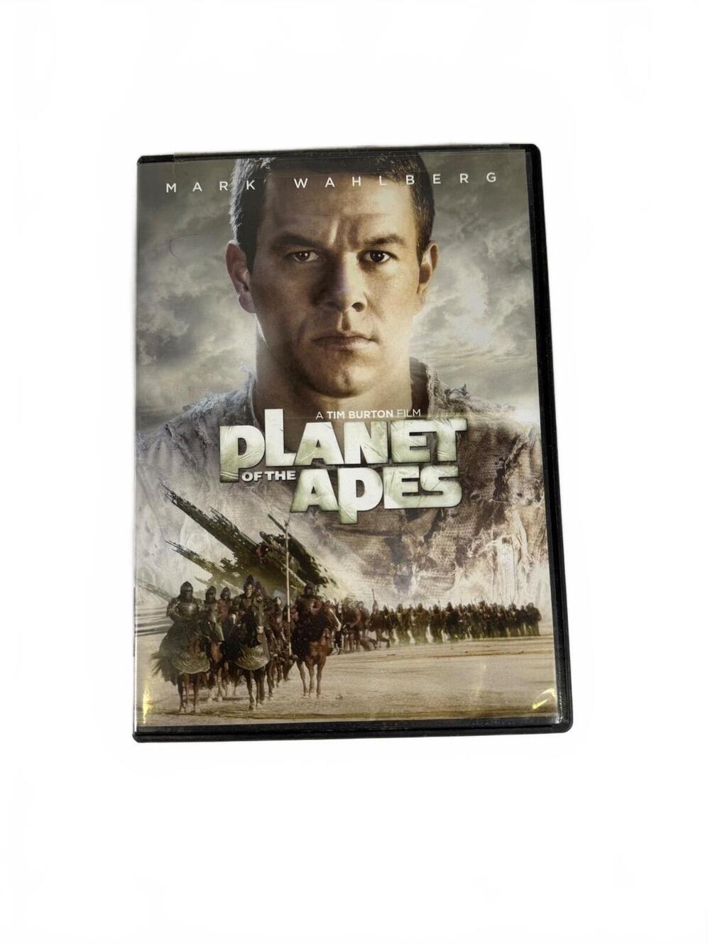 Planet of the Apes DVD 20th Century Fox Tim Burton Mark Wahlberg Sci-Fi Action